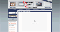 Desktop Screenshot of garagedoorcenterinc.com